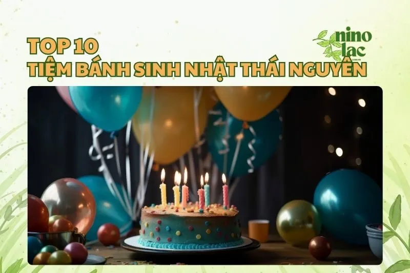 Bánh Sinh Nhật Ngon Thái Nguyên: Top 10 Tiệm Bánh Xịn Sò Nhất 2025