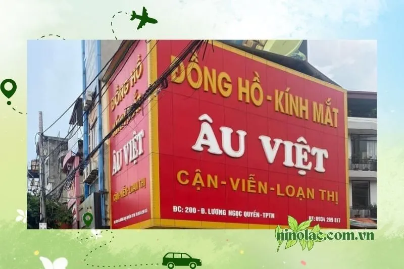 Đồng hồ - Mắt kính Âu Việt mua mắt kính Thái Nguyên