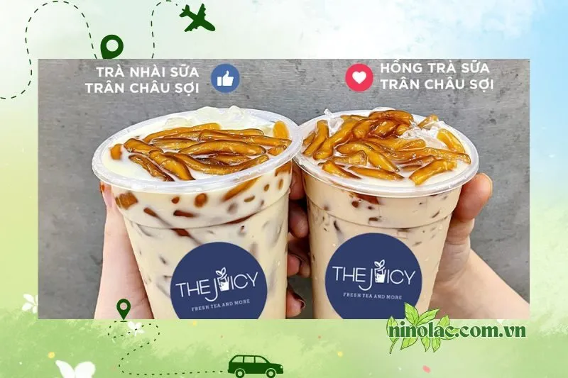 The Juicy - 313 Lương Ngọc Quyến - sữa tươi trân châu Thái Nguyên