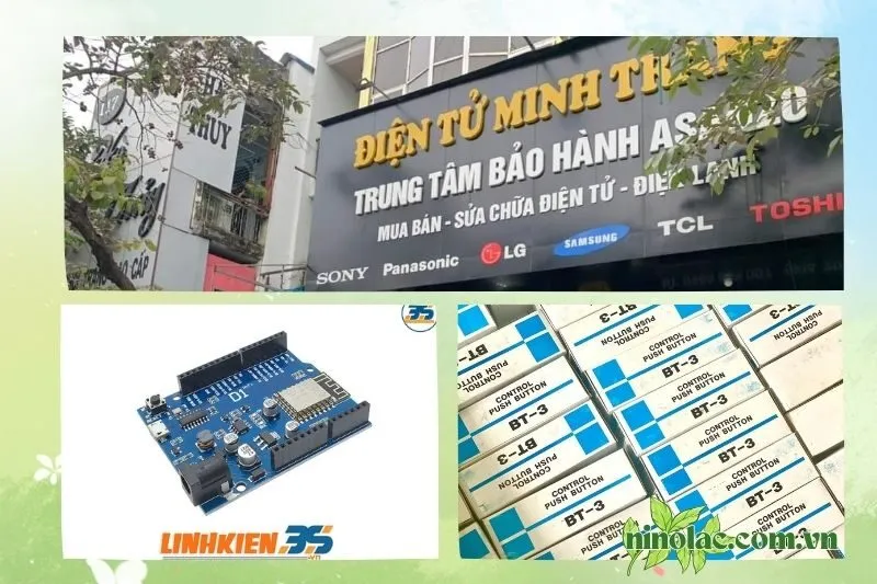 Top 4 shop linh kiện điện tử Thái Nguyên