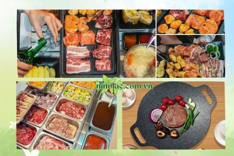 Top 7 quán nướng chảo gang Thái Nguyên