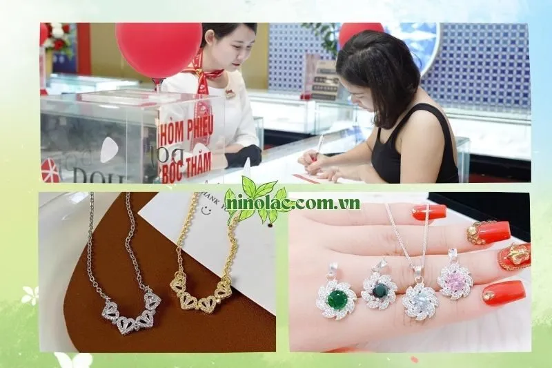 Top 7 tiệm trang sức bạc Thái Nguyên