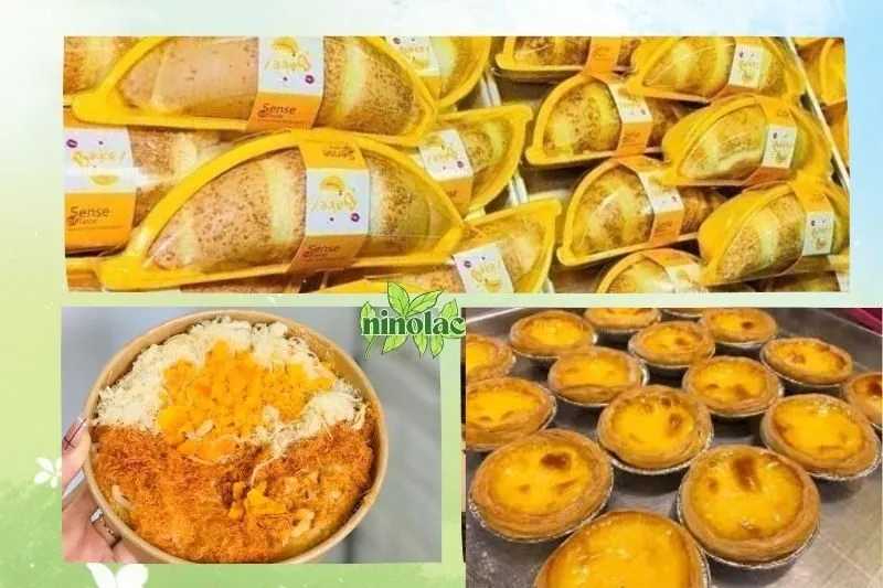 Top 8 tiệm bánh bông lan trứng muối Thái Nguyên