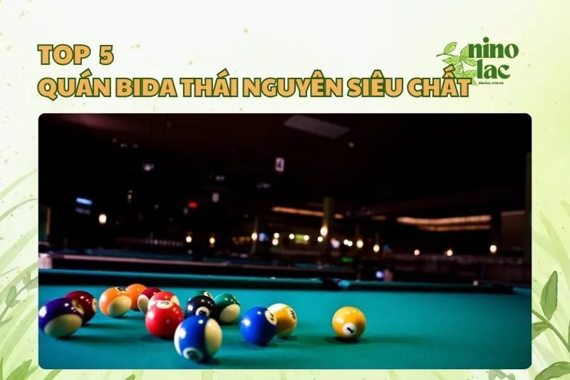 Khám phá top quán bida Thái Nguyên: Chất lượng, giá siêu hợp lý
