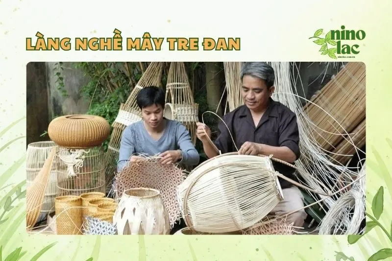 Làng nghề mây tre đan Thái Nguyên