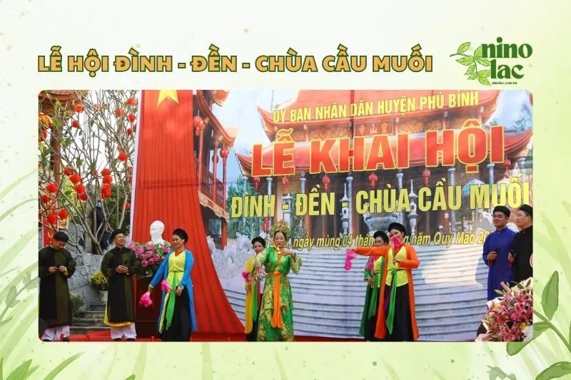 Lễ hội Đình - Đền - Chùa Cầu Muối